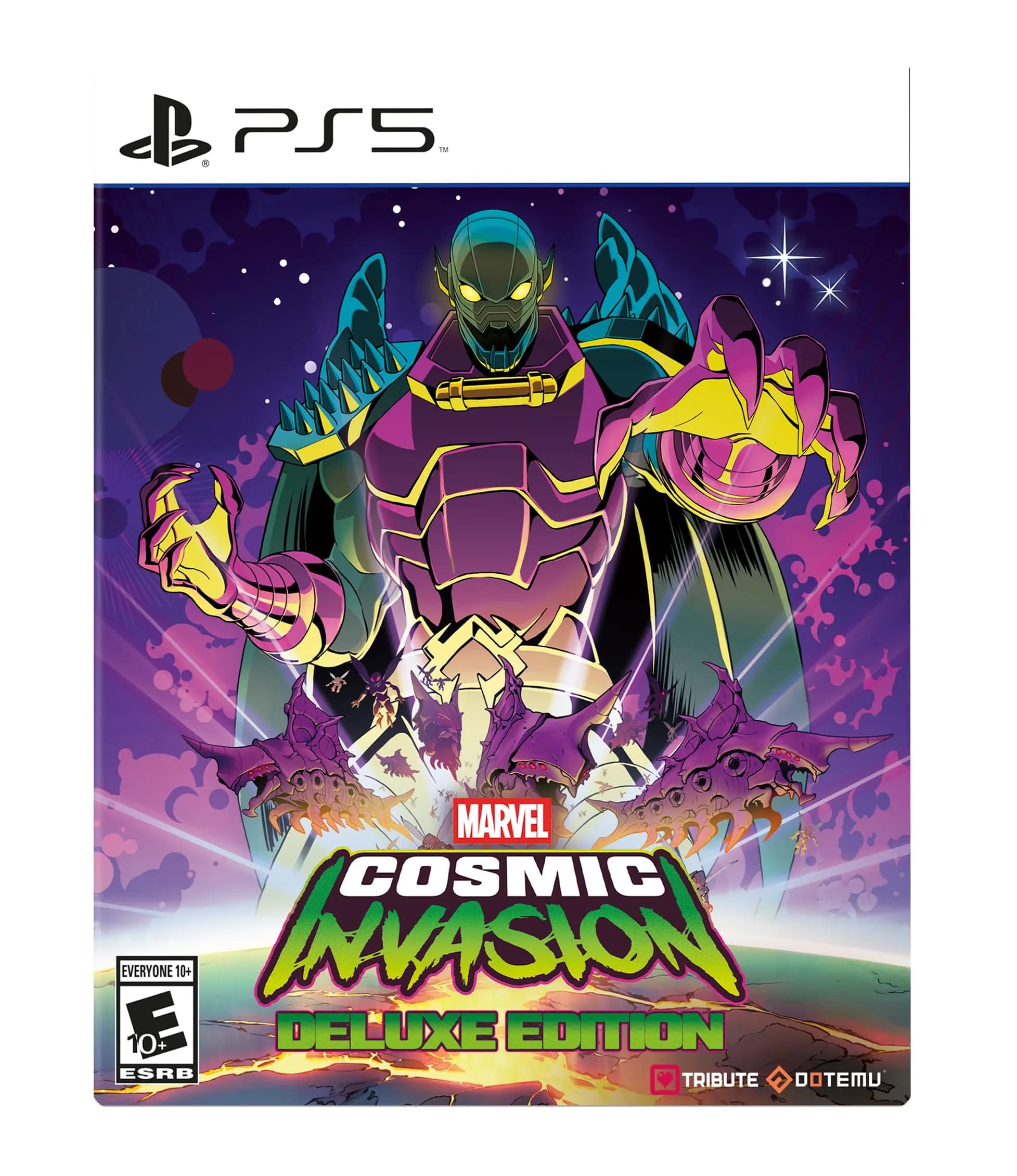 U&I Entertainment Marvel Cosmic Invasion Deluxe Edition PS5 | 15 Super Heroes, Retro Pixel Art, Local & Online Multiplayer