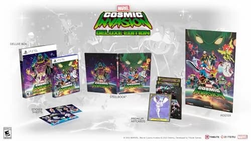 U&I Entertainment Marvel Cosmic Invasion Deluxe Edition PS5 | 15 Super Heroes, Retro Pixel Art, Local & Online Multiplayer thumbnail 2