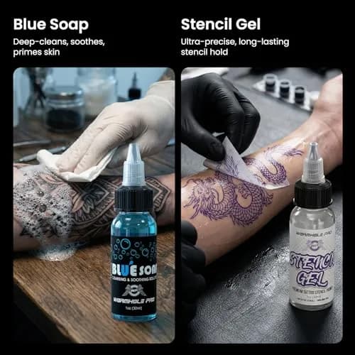 Wormhole Wireless Tattoo Pen Kit WTK0253 | Professional Rotary Tattoo Machine for Eyebrow & Detail Work thumbnail 8