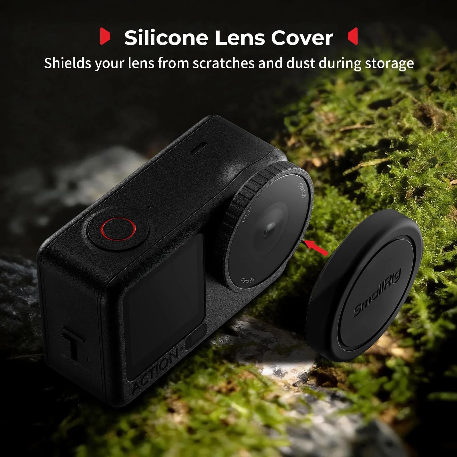 SmallRig Filter Kit for DJI Osmo Action 6, ND16/CPL & 1/4 Black Mist Filter Kit with Silicone Cover | Camera Lens Filter India - view 6