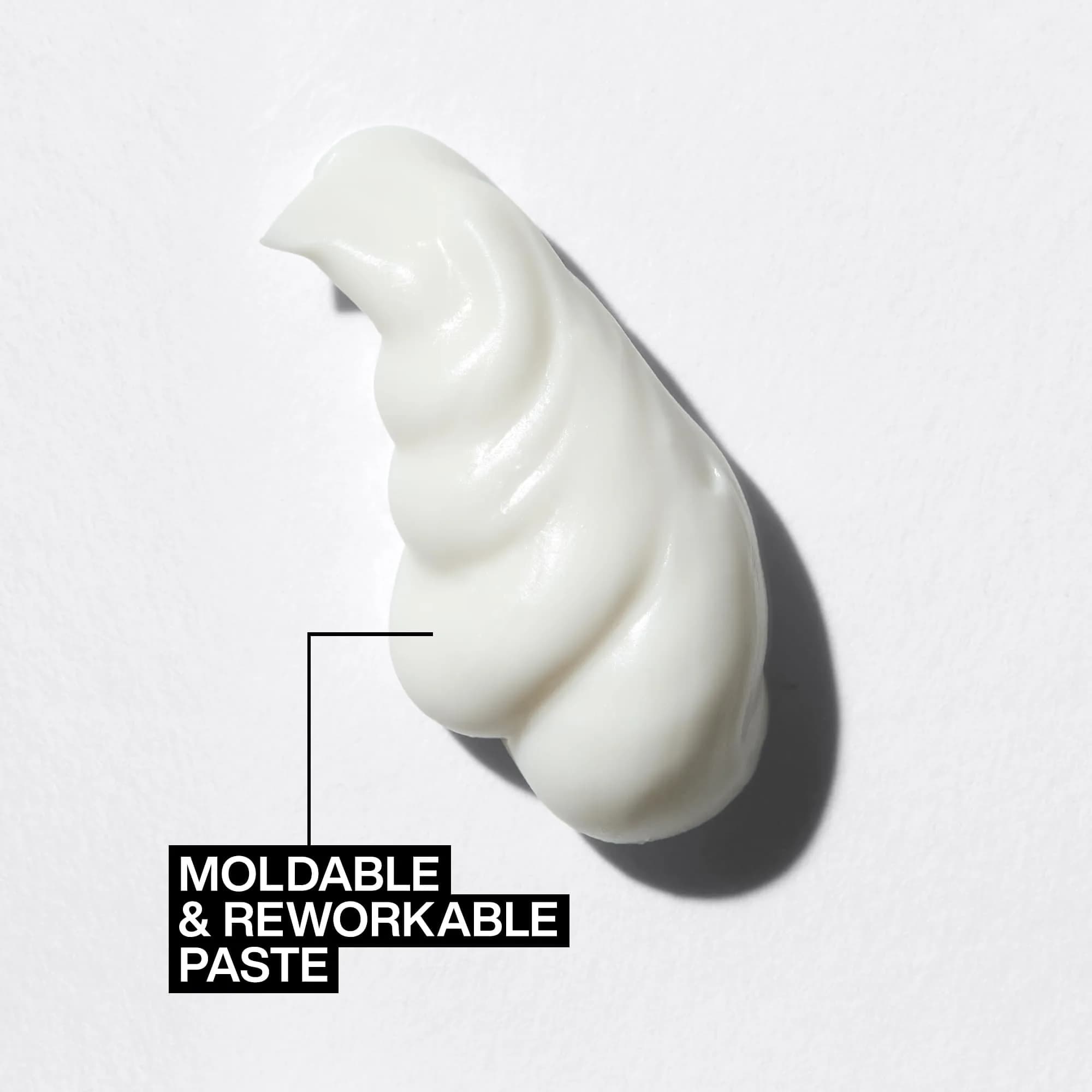 Redken Texture Paste Styling Paste 100ml (3.4 Oz) | Flexible Control for Matte Finish Styles - view 3