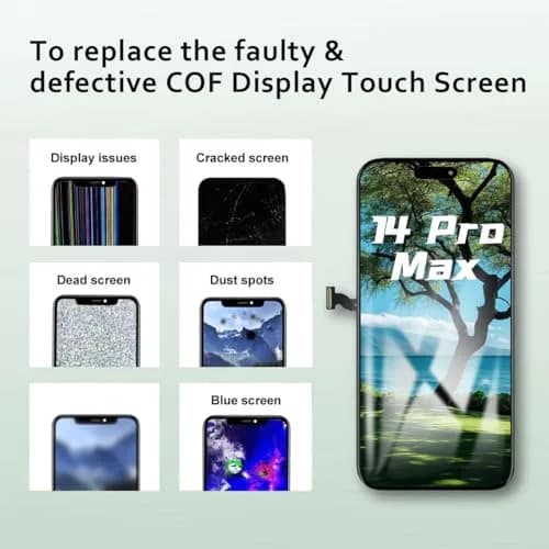 SIMDOG iPhone 14 Pro Max Screen Replacement Kit 6.7" Full HD | Compatible with A2651, A2893, A2896, A2895, A2894 thumbnail 3
