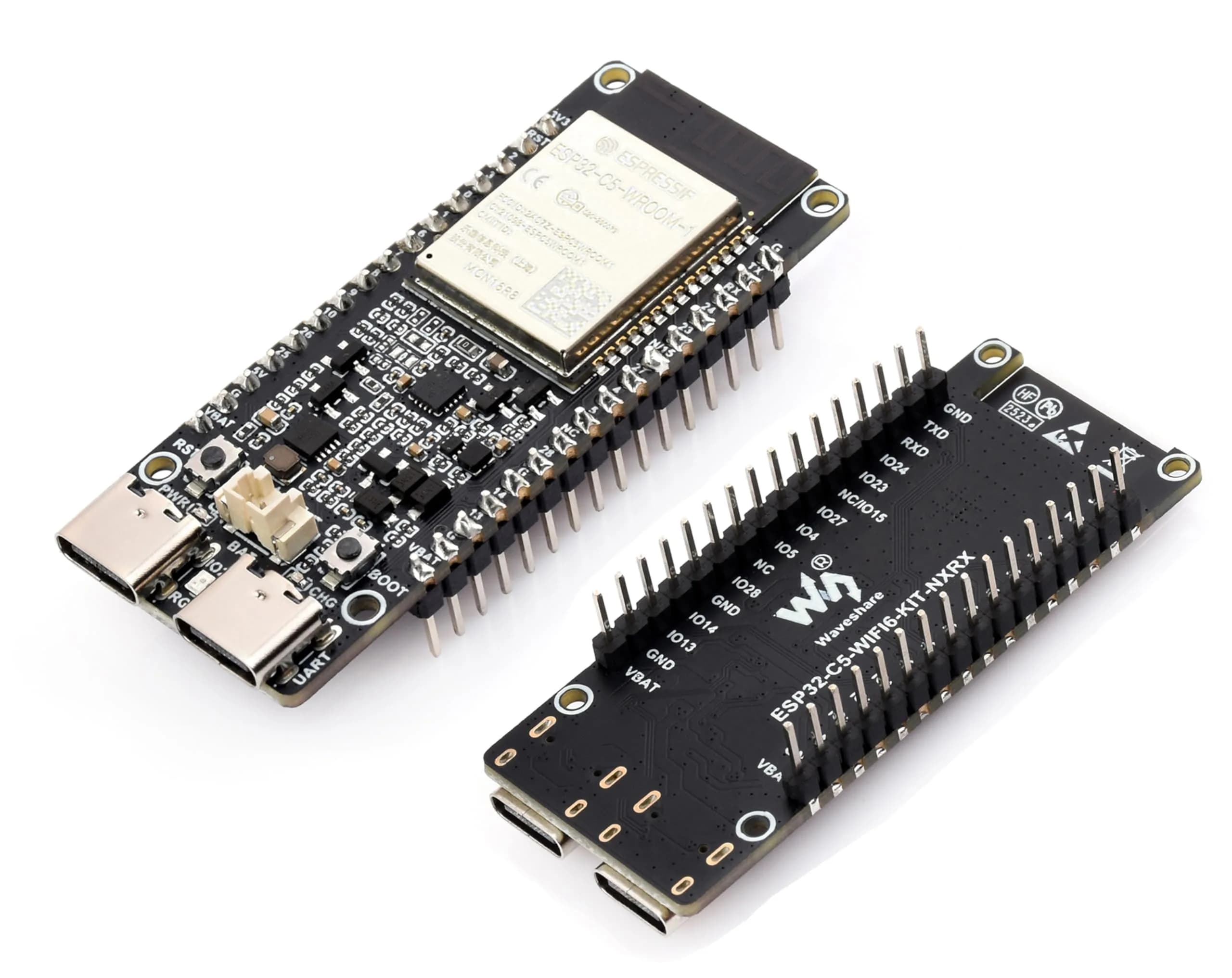 UeeKKoo ESP32-C5 Dev Board with Wi-Fi 6, BLE 5, Thread, Zigbee | 240MHz RISC-V, 16MB Flash + 8MB PSRAM, Dual USB-C