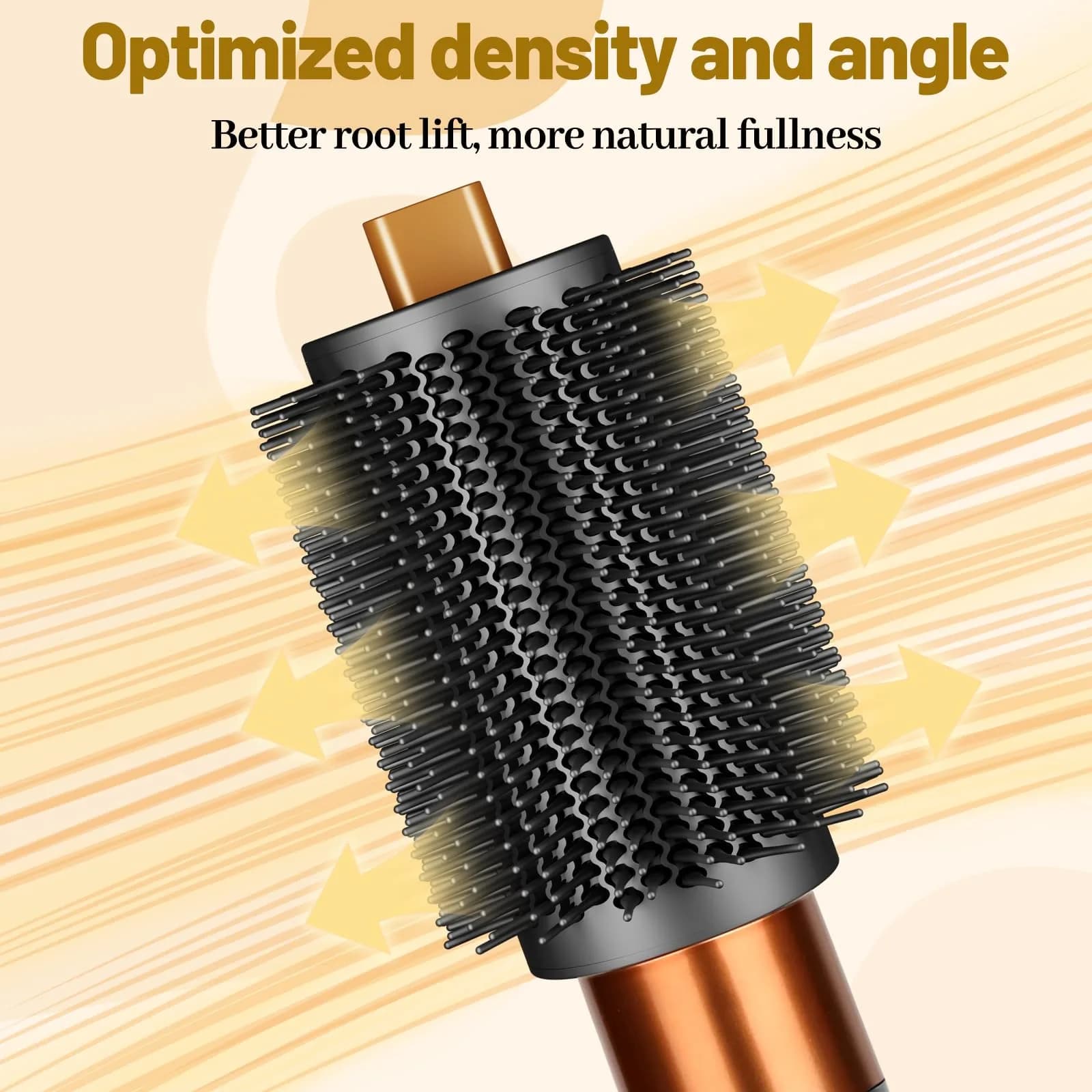 ZEPHBLOW 3-Inch Large Round Brush for Dyson Airwrap Attachments | Flexible Bristles for Volume & Smooth Curling thumbnail 6