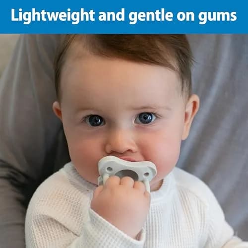 Dr. Brown's HappyPaci Silicone Pacifier 0-6m | Soft, BPA-Free, Contoured Shield thumbnail 3