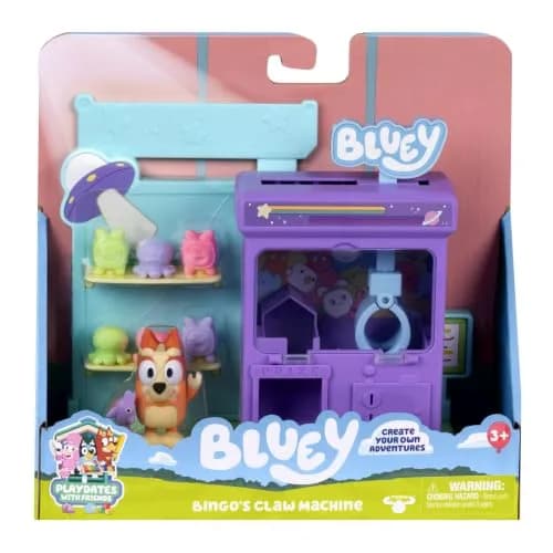 Bluey Bingo's Claw Machine Playset with Working Claw & 6 Prizes | ASTM-Tested Toy for Kids 3+ thumbnail 1