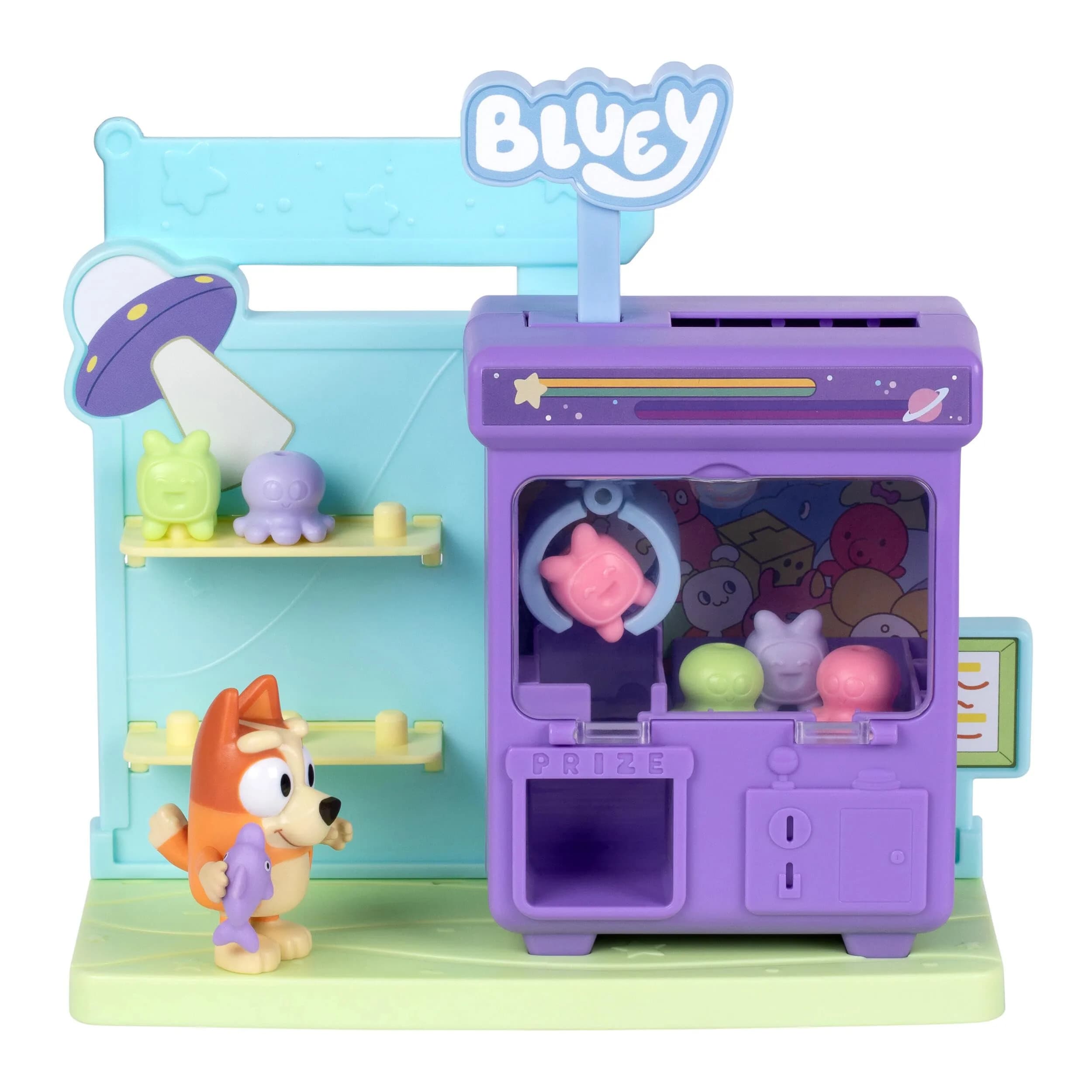 Bluey Bingo's Claw Machine Playset with Working Claw & 6 Prizes | ASTM-Tested Toy for Kids 3+ - view 3
