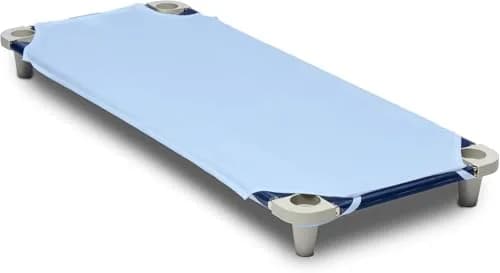 ROLLEE POLLEE Blue Microfiber Cot Sheets 71cm x 107cm (23" x 42") 6-Pack | Soft & Durable Daycare Bedding thumbnail 5