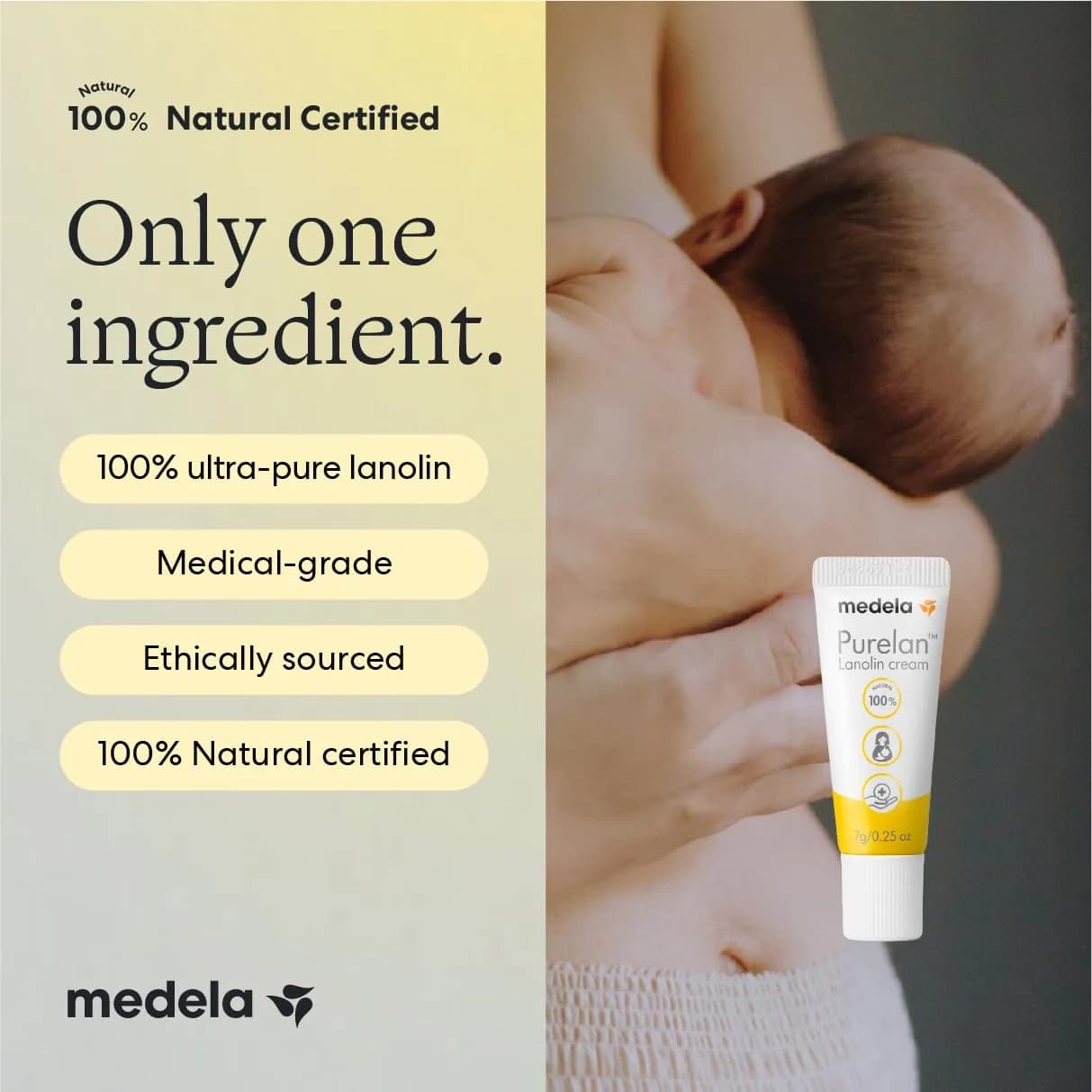 Medela Nipple Rescue Kit with Purelan Lanolin Cream 7g & 2 Hydrogel Pads | Soothes Sore Nipples - view 5