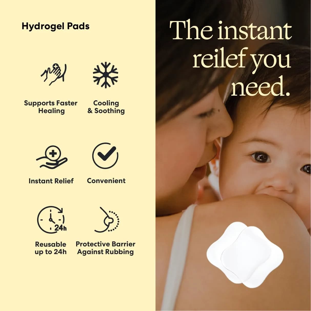 Medela Nipple Rescue Kit with Purelan Lanolin Cream 7g & 2 Hydrogel Pads | Soothes Sore Nipples - view 7