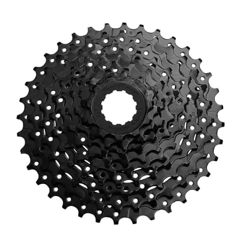 SunRace U93 9-Speed LinkGlide-Cues Compatible U-Series Cassette | Durable Steel, 11-36T, Black thumbnail 1