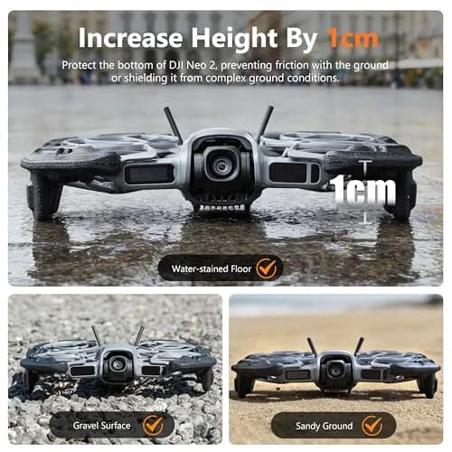 STARTRC Propeller Guard for DJI Neo 2, Black | Shock-Absorbing EVA Foam Drone Protection thumbnail 3