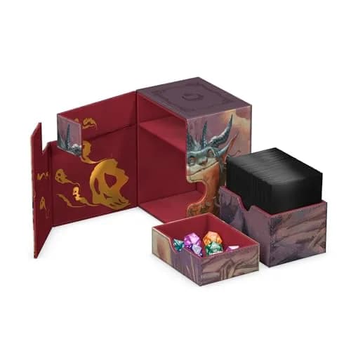 Ultimate Guard Flip'n'Tray 133+ Xenoskin Card Storage Box | Premium MTG Deck Case with Magnetic Closure (4.49 x 3.62 x 5.71 inches) thumbnail 4