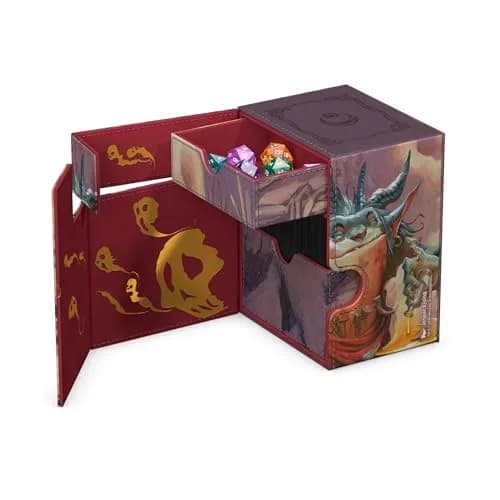 Ultimate Guard Flip'n'Tray 133+ Xenoskin Card Storage Box | Premium MTG Deck Case with Magnetic Closure (4.49 x 3.62 x 5.71 inches) thumbnail 6