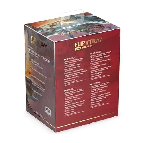 Ultimate Guard Flip'n'Tray 133+ Xenoskin Card Storage Box | Premium MTG Deck Case with Magnetic Closure (4.49 x 3.62 x 5.71 inches) thumbnail 8