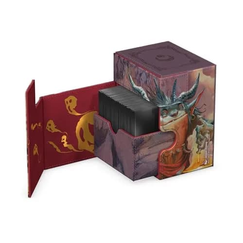 Ultimate Guard Flip'n'Tray 133+ Xenoskin Card Storage Box | Premium MTG Deck Case with Magnetic Closure (4.49 x 3.62 x 5.71 inches) thumbnail 3