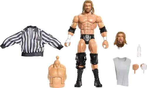 Mattel WWE Elite Collection Triple H Action Figure & Accessories | 7.17 inches | Authentic WWE Series thumbnail 1