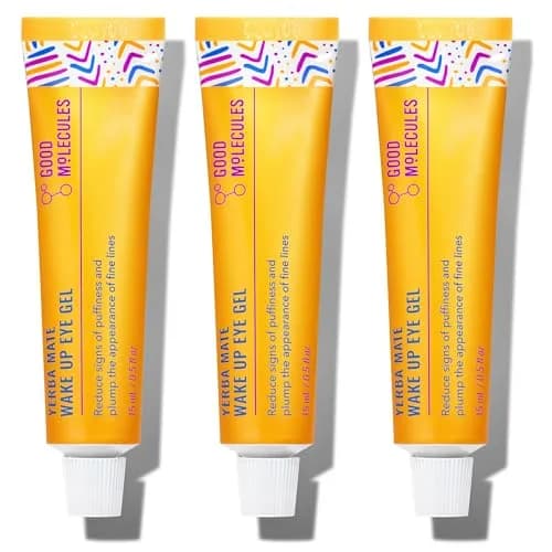 Good Molecules Yerba Mate Wake Up Eye Gel 45 ml (1.5 Fl Oz) | Hydrating Under Eye Gel for Dark Circles & Puffiness — 0.5 Fl Oz