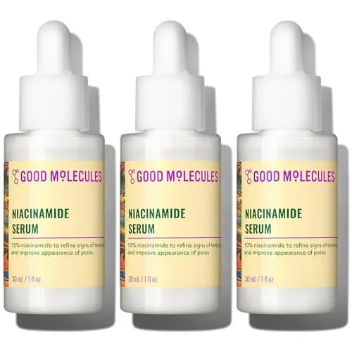 Good Molecules Niacinamide Serum Pack of 3 | 10% Niacinamide for Blemishes, Uneven Tone & Pores thumbnail 1