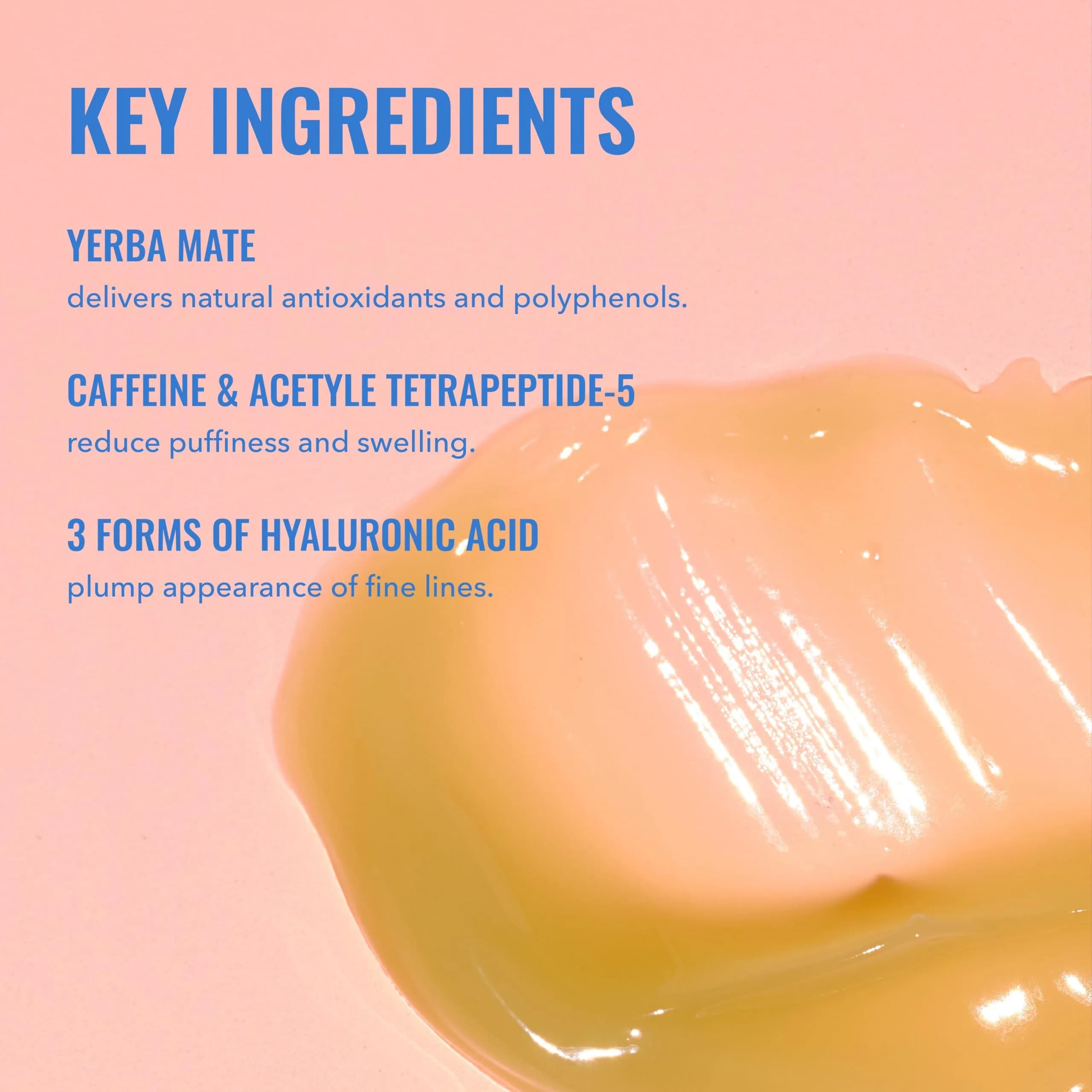 Good Molecules Yerba Mate Wake Up Eye Gel 30ml (1 Fl Oz) | Hydrates & Reduces Puffiness - view 3