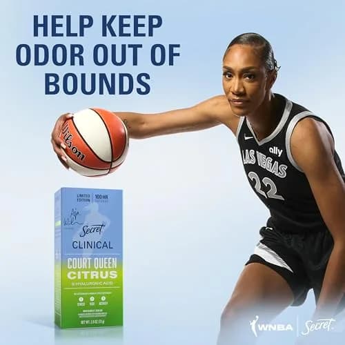Secret Clinical Strength Invisible Solid Antiperspirant Deodorant for Women, Court Queen Citrus Scent, 76.6 ml (2.6 oz) thumbnail 4