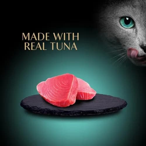 Sheba Premium Puree Lickable Cat Treats, Seared Tuna, 4 Count, 11 Pack | Grain-Free, Real Tuna, Squeezable Tube thumbnail 5