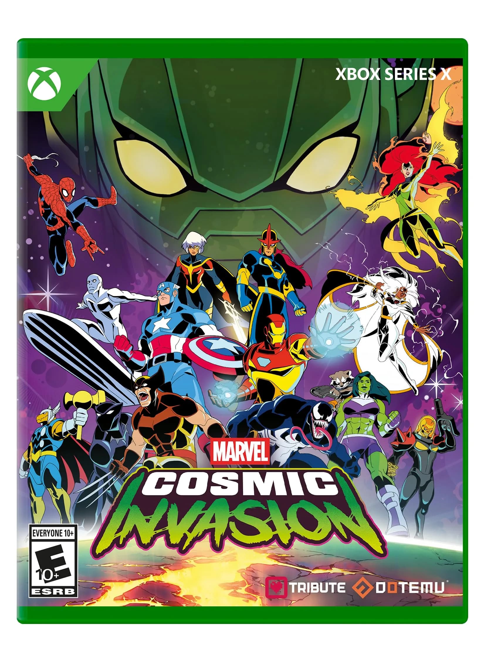 U&I Entertainment Marvel Cosmic Invasion Xbox Series X | 15 Super Heroes, Retro Pixel Art, Cosmic Swap Tag-Team, Local & Online Multiplayer
