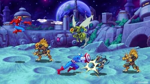 U&I Entertainment Marvel Cosmic Invasion Xbox Series X | 15 Super Heroes, Retro Pixel Art, Cosmic Swap Tag-Team, Local & Online Multiplayer thumbnail 8