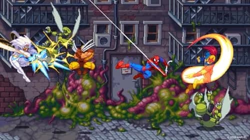 U&I Entertainment Marvel Cosmic Invasion Xbox Series X | 15 Super Heroes, Retro Pixel Art, Cosmic Swap Tag-Team, Local & Online Multiplayer thumbnail 3