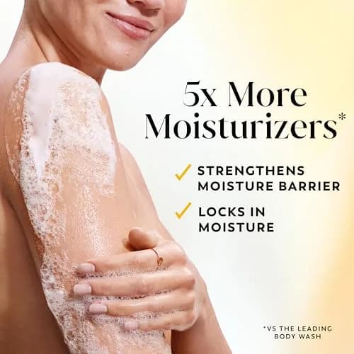 Olay Ultra Moisture Body Wash Vanilla Creme 650ml (22 fl oz) | Vitamin B3 & Hyaluronic Blend for All Skin Types thumbnail 2