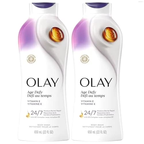 Olay Age Defy Hydrating Body Wash with Vitamin E & B3 | 44 fl oz (2 x 22 fl oz) thumbnail 1