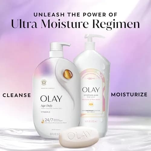 Olay Age Defy Hydrating Body Wash with Vitamin E & B3 | 44 fl oz (2 x 22 fl oz) thumbnail 9