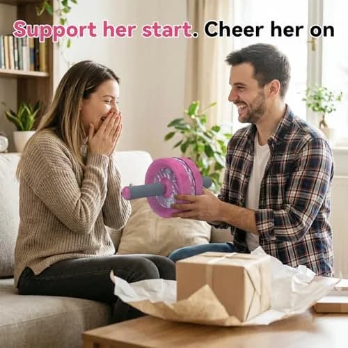 VINSGUIR Ab Roller Wheel for Home Gym, Abs & Core Strength Workout with Knee Pad Set | Portable, Durable & Supportive thumbnail 9