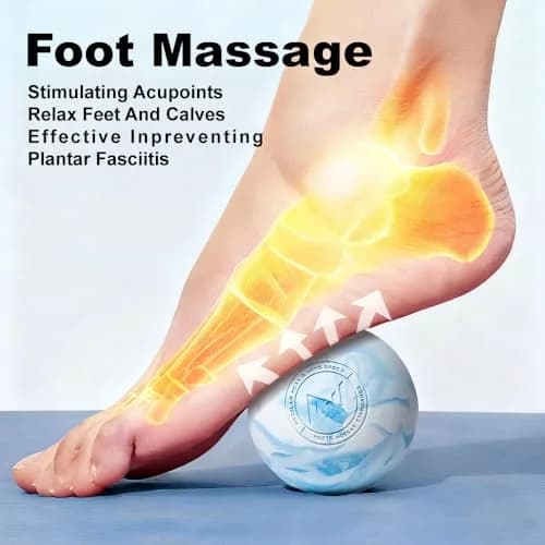 FITZELAR Massage Lacrosse Ball 6.3cm (2.5in) | Myofascial Release for Muscle Pain thumbnail 8