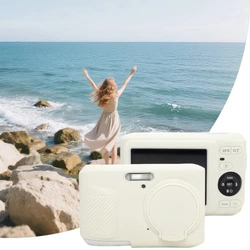 SZHSYJY Case for Kodak PIXPRO FZ45 Camera | Soft Silicone Protection, Misty White thumbnail 6