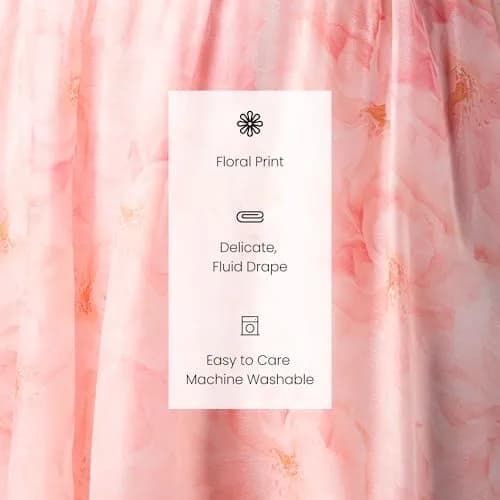 Lulus Alana Tiered Women's Printed Maxi Dress, Peach Multi, Medium | Elegant flowy summer dress for women thumbnail 4