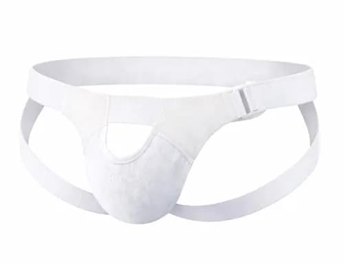 FlexaMed Suspensory Scrotal Support with Leg Straps - Large | Adjustable Support for Testicular Discomfort thumbnail 8
