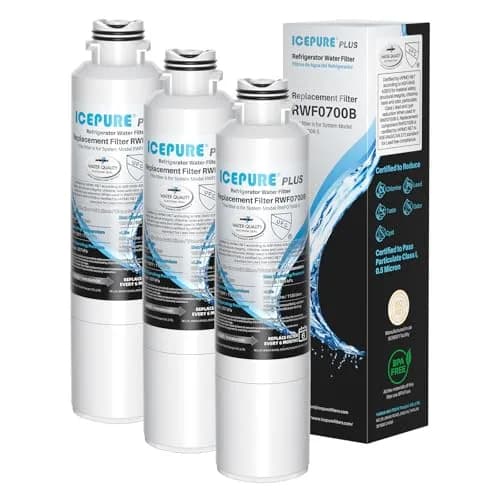 ICEPURE PLUS DA29-00020B Refrigerator Water Filter 3 Pack | NSF/ANSI 53 & 42 Certified Lead Removal thumbnail 1