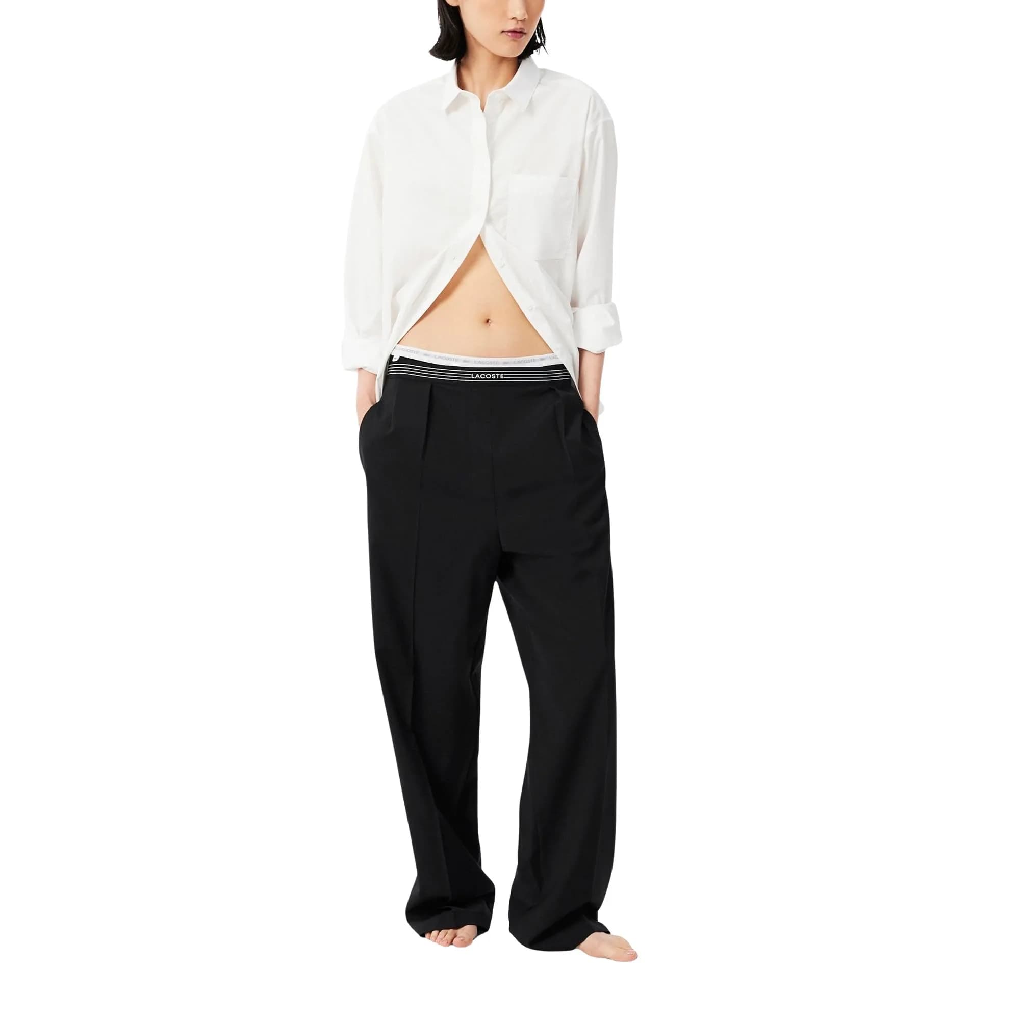 Lacoste Women's Cotton Stretch Briefs 3-Pack Black | Classic Comfort & Heritage (115 chars) thumbnail 3