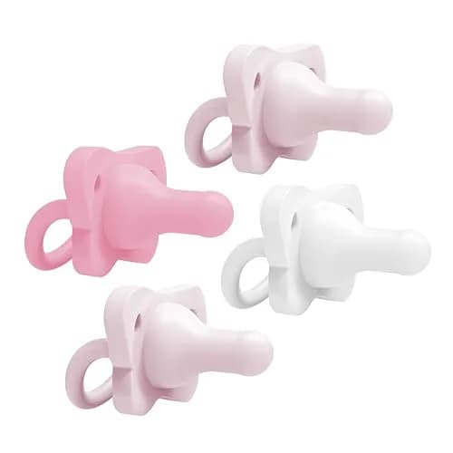 Dr. Brown's HappyPaci Silicone Pacifier 0-6m, 4-Pack | BPA-Free, Soft Silicone thumbnail 8