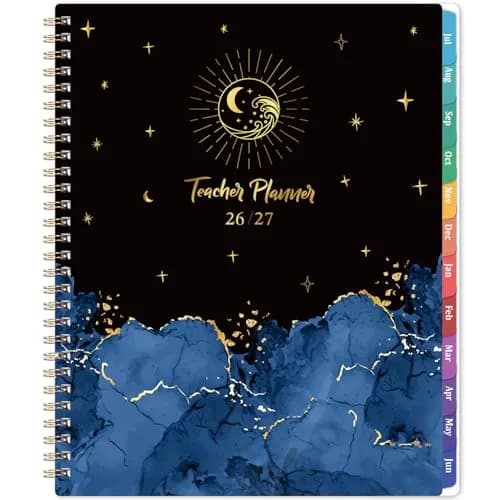 MaaIbok Teacher Planner 2026-2027 | Academic Lesson Planner, July 2026 - June 2027, 8.5'' x 11'' thumbnail 1