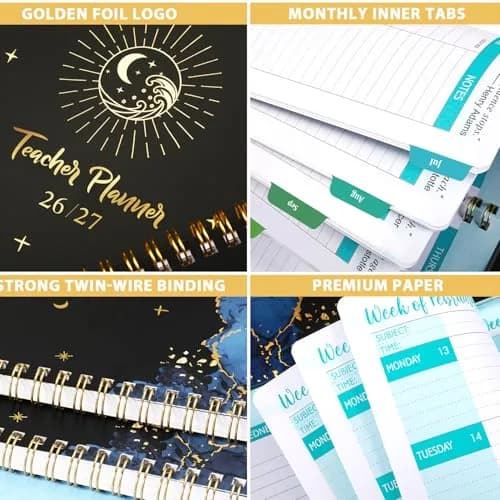 MaaIbok Teacher Planner 2026-2027 | Academic Lesson Planner, July 2026 - June 2027, 8.5'' x 11'' thumbnail 7