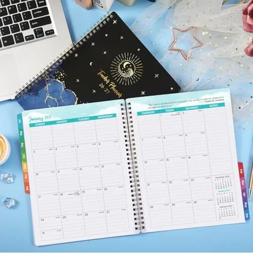 MaaIbok Teacher Planner 2026-2027 | Academic Lesson Planner, July 2026 - June 2027, 8.5'' x 11'' thumbnail 8