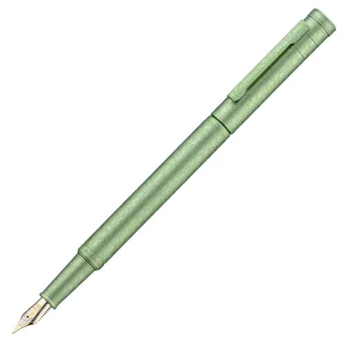 Asvine 1851 Forest Fountain Pen Applegreen Ice Flower, Extra Fine Nib 0.38mm (13.8cm) | Smooth Ink Flow for Students thumbnail 3