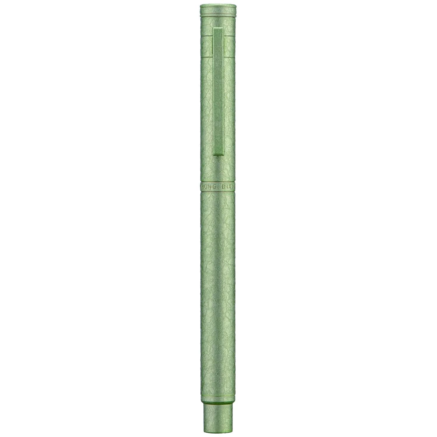 Asvine Hongdian 1851 Forest Fountain Pen Applegreen Ice Flowers Fine Nib 13.8cm (5.43in) | Classic Design with Converter and Metal Pen Case - view 2