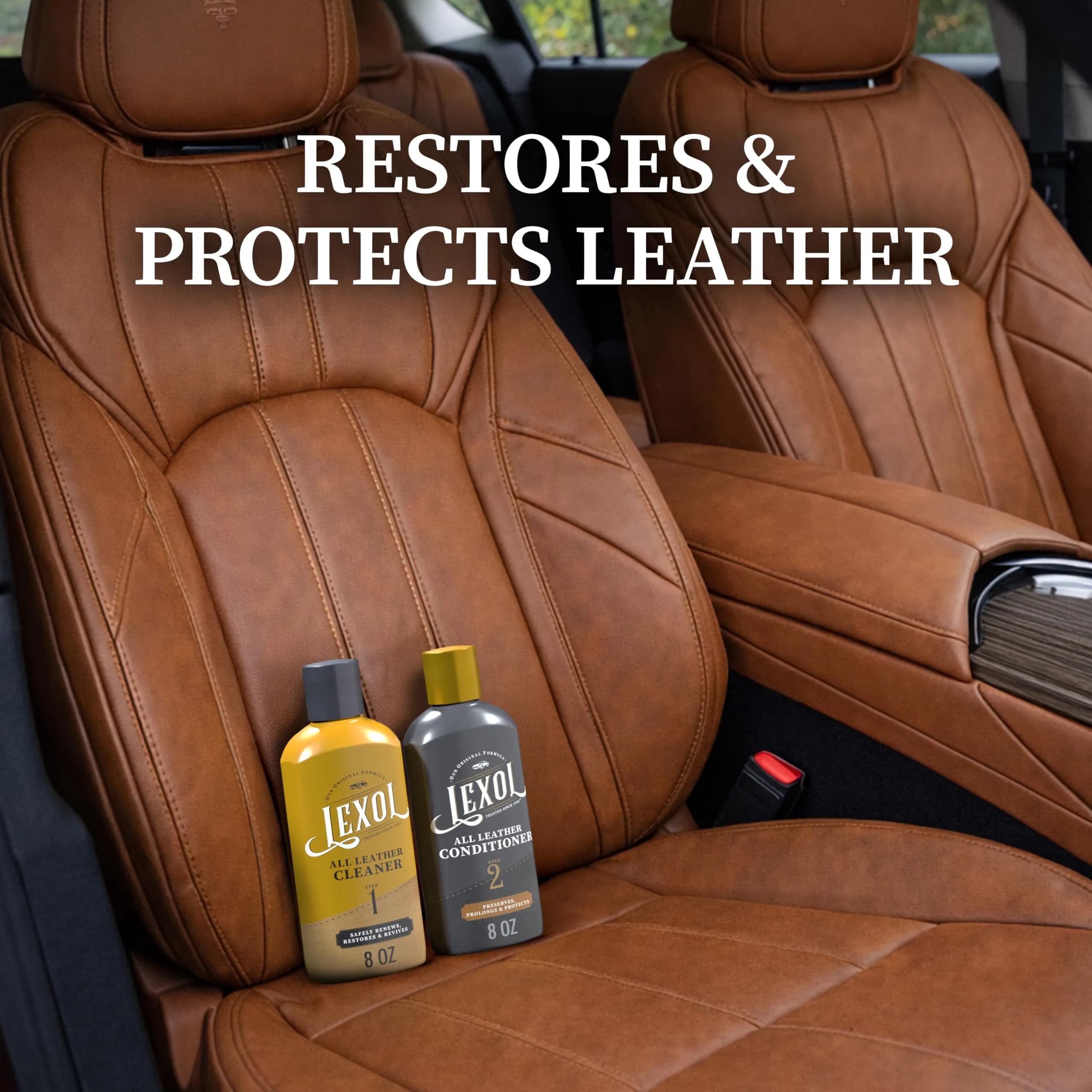 Lexol Leather Conditioner and Cleaner Kit | 2-Piece Set - view 4