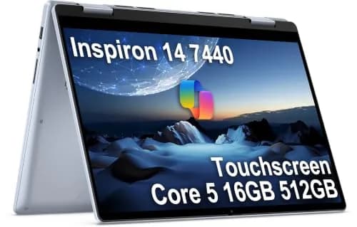 Dell Inspiron 14 7440 2-in-1 Laptop Core 5 120U, 16GB DDR5, 512GB SSD | Versatile, Power, Productivity thumbnail 1