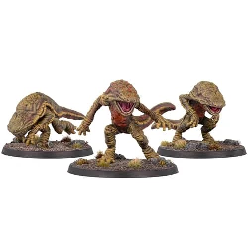 Fallout Miniatures: Creatures - Gulpers Set | Unpainted Resin Game Pieces for Fallout RPG (32mm Scale) thumbnail 1