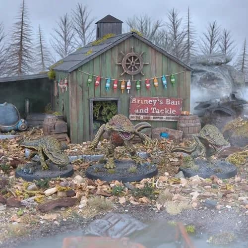 Fallout Miniatures: Creatures - Gulpers Set | Unpainted Resin Game Pieces for Fallout RPG (32mm Scale) thumbnail 5