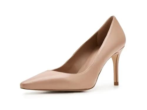 LK Bennett Floret New Pointed Courts 8 Medium | Elegant Black Leather Heels thumbnail 1